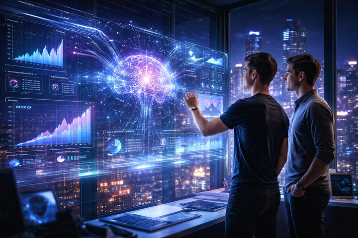 How AI helped a man ( and his brother) build a $1.8 Billion Company