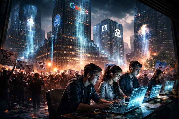 The Growing Backlash Against Big Tech and What It Means for New Startups
