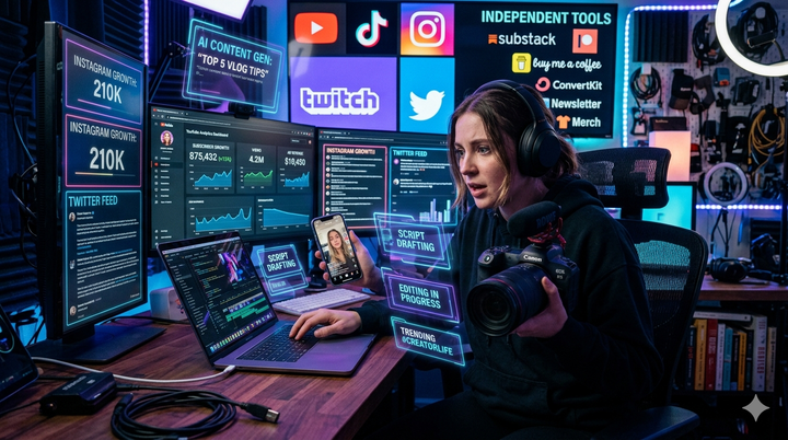 The race to dominate the creator economy and who’s actually winning